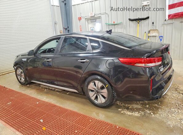 KNAGT4LE5H5011270 2017 KIA OPTIMA Black Tył lewy