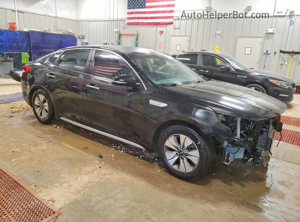 KNAGT4LE5H5011270 2017 KIA OPTIMA Black Przód prawy