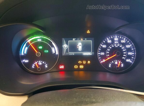 KNAGT4LE5H5011270 2017 KIA OPTIMA Black Widok zestawu wskaźników