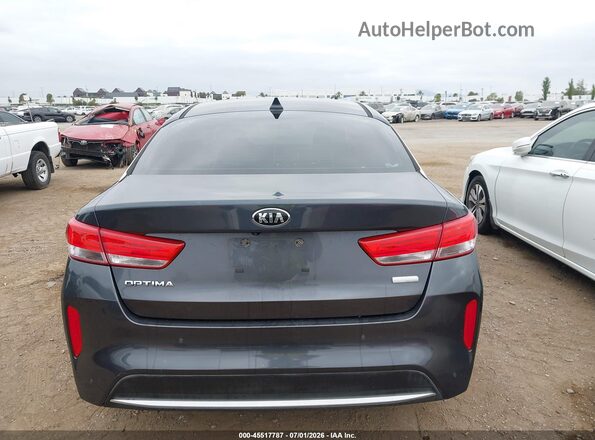 KNAGT4LE5H5011771 2017 KIA OPTIMA HYBRID Gray 