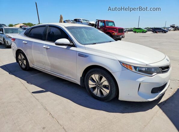 KNAGT4LE6H5009950 2017 KIA OPTIMA Белый Передняя правая четверть