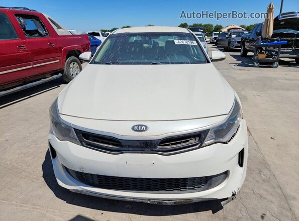 KNAGT4LE6H5009950 2017 KIA OPTIMA Белый Вид спереди