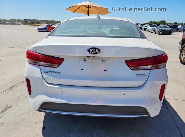 KNAGT4LE6H5009950 2017 KIA OPTIMA Белый Вид сзади