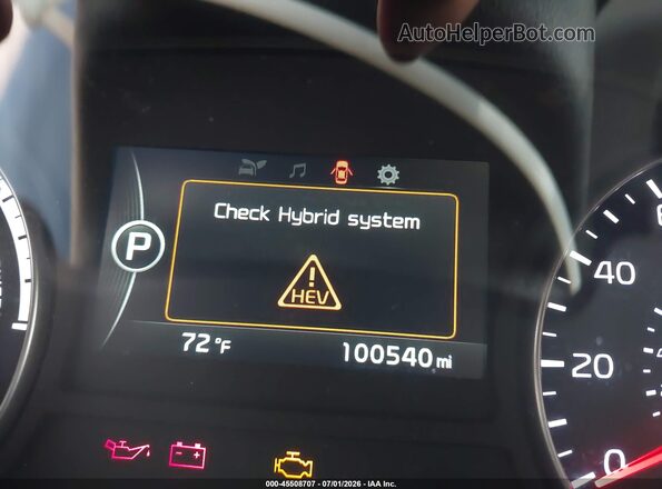KNAGT4LE7H5009312 2017 KIA OPTIMA HYBRID Gray 
