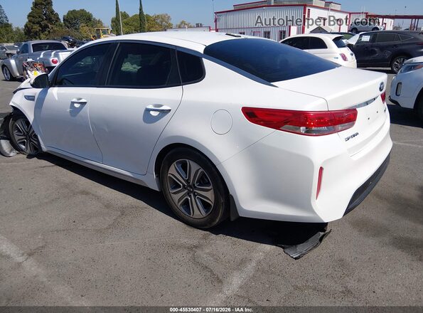 KNAGU4LE3H5012558 2017 KIA OPTIMA HYBRID White უკანა მარცხენა