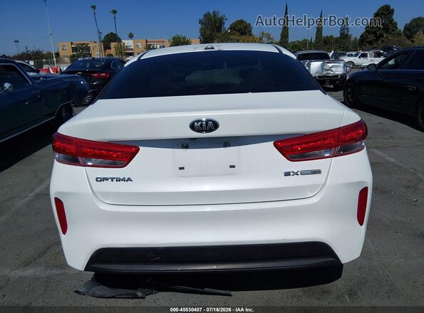 KNAGU4LE3H5012558 2017 KIA OPTIMA HYBRID White 