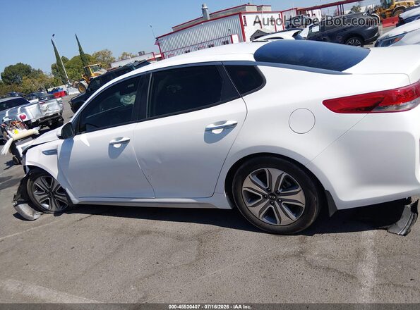 KNAGU4LE3H5012558 2017 KIA OPTIMA HYBRID White სალონის 360-გრადუსიანი ხედი