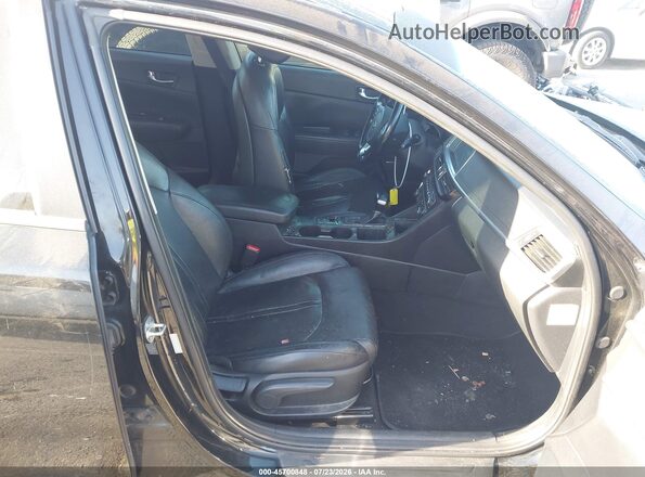 KNAGU4LE5H5012433 2017 KIA OPTIMA HYBRID Black Vista interior delantera