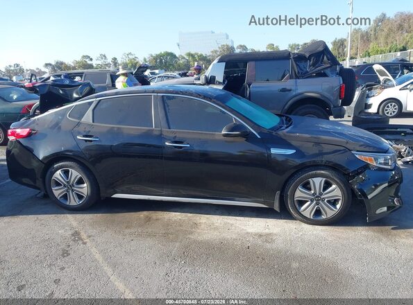 KNAGU4LE5H5012433 2017 KIA OPTIMA HYBRID Black Vista interior trasera