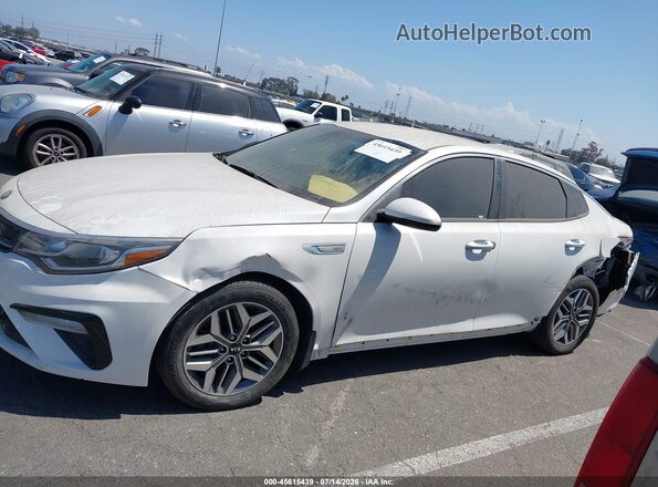 KNAGU4LE5L5045425 2020 KIA OPTIMA HYBRID White სალონის 360-გრადუსიანი ხედი