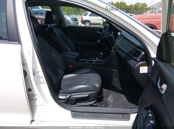 KNAGU4LE6H5018161 2017 KIA OPTIMA HYBRID White Vista interior delantera