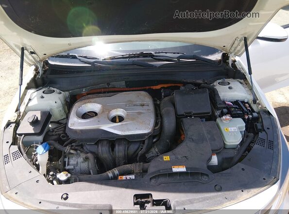 KNAGU4LE6H5018161 2017 KIA OPTIMA HYBRID White Vista trasera