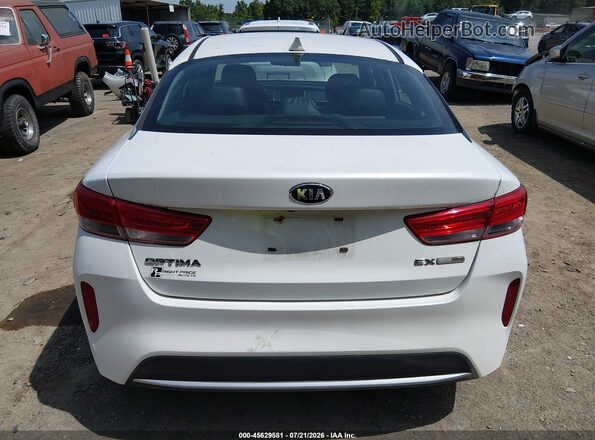KNAGU4LE6H5018161 2017 KIA OPTIMA HYBRID White 