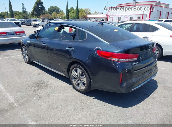 KNAGU4LE7H5017472 2017 KIA OPTIMA HYBRID Dark Blue Հետևի ձախ