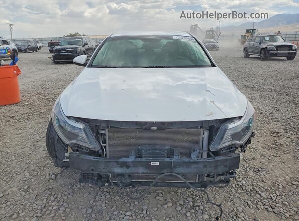 KNAGU4LE8H5013298 2017 KIA OPTIMA White Вид спереду