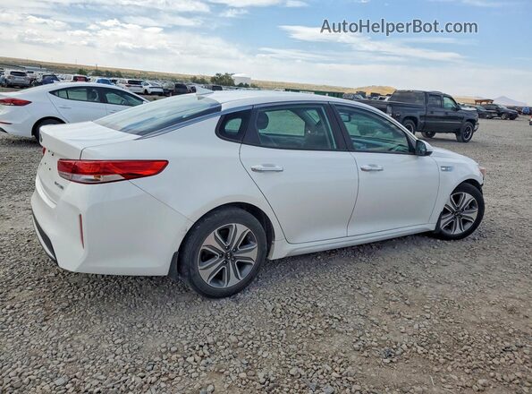 KNAGU4LE8H5013298 2017 KIA OPTIMA White Задня права чверть