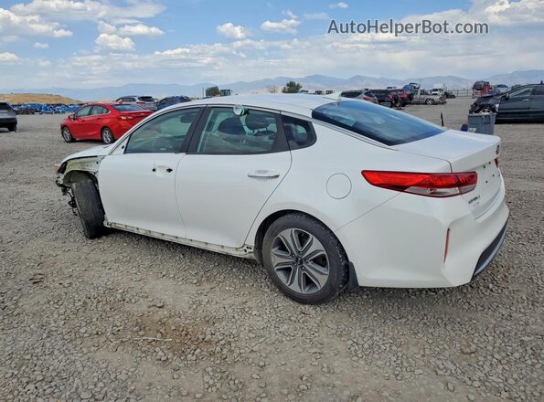 KNAGU4LE8H5013298 2017 KIA OPTIMA White Задня ліва чверть