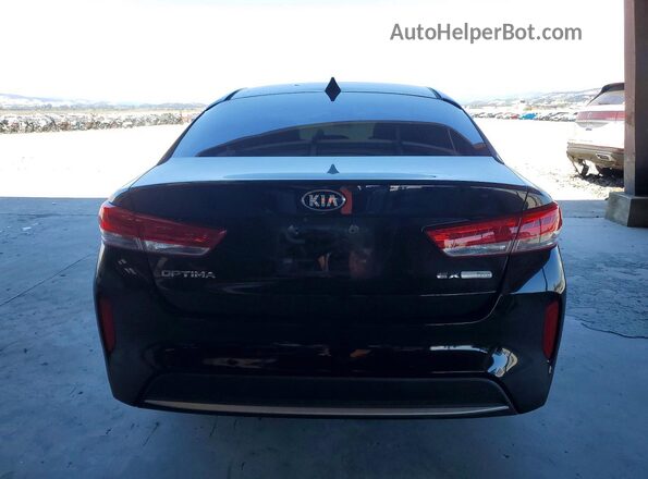 KNAGU4LE9H5016632 2017 KIA OPTIMA Black Rear view