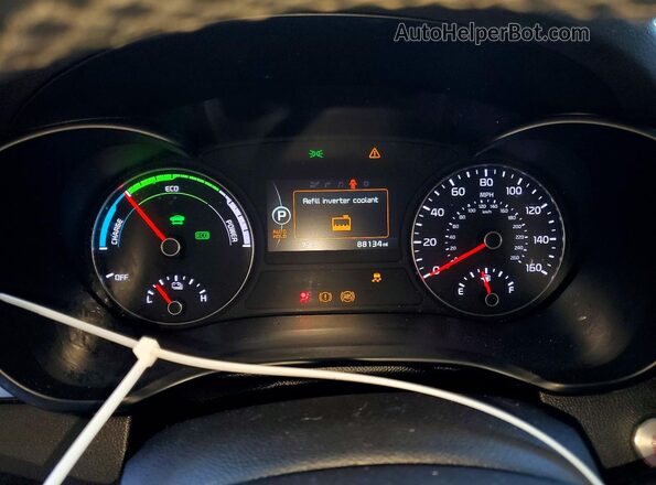 KNAGU4LE9H5016632 2017 KIA OPTIMA Black Instrument cluster view