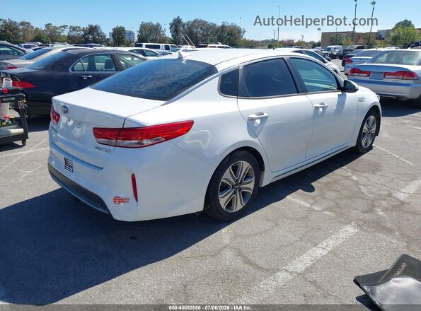 KNAGV4LD3H5007400 2017 KIA OPTIMA PLUG-IN HYBRID White უკანა მარჯვენა