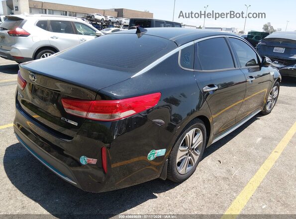 KNAGV4LD3H5009471 2017 KIA OPTIMA PLUG-IN HYBRID Black Հետևի աջ