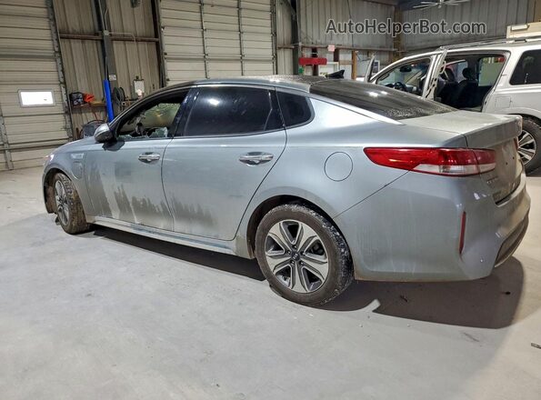 KNAGV4LD8H5008963 2017 KIA OPTIMA Серебряный Задняя левая четверть