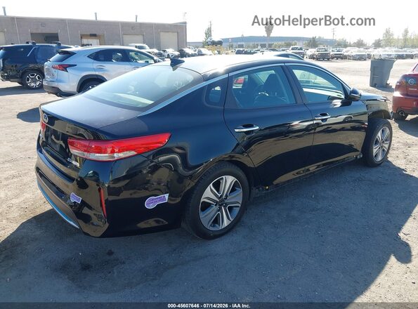 KNAGV4LD8K5032087 2019 KIA OPTIMA PLUG-IN HYBRID Black უკანა მარჯვენა