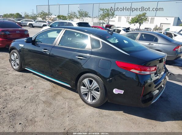 KNAGV4LD8K5032087 2019 KIA OPTIMA PLUG-IN HYBRID Black უკანა მარცხენა