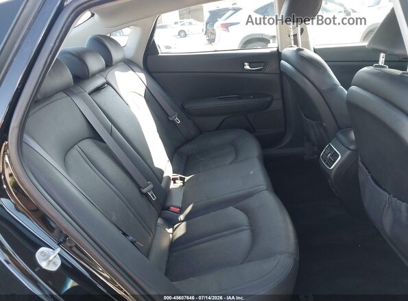 KNAGV4LD8K5032087 2019 KIA OPTIMA PLUG-IN HYBRID Black VIN კოდის სტიკერის ხედი