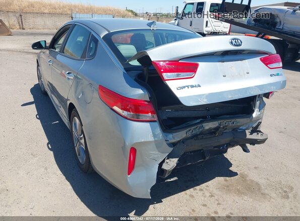 KNAGV4LDXH5012903 2017 KIA OPTIMA PLUG-IN HYBRID Silver უკანა მარცხენა