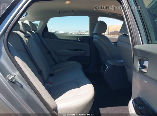 KNAGV4LDXH5012903 2017 KIA OPTIMA PLUG-IN HYBRID Silver VIN კოდის სტიკერის ხედი