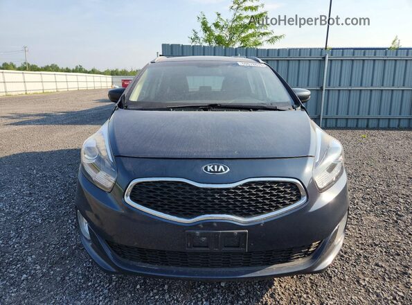 KNAHT8A34G7160771 2016 KIA RONDO Blue Widok z przodu
