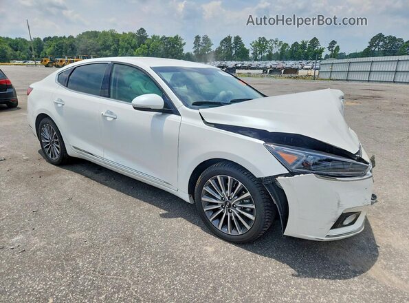 KNALB4J11K5164446 2019 KIA CADENZA White Front right
