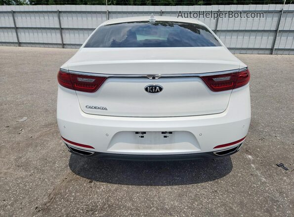 KNALB4J11K5164446 2019 KIA CADENZA White Rear view