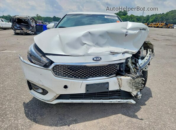 KNALB4J11K5164446 2019 KIA CADENZA White Front view