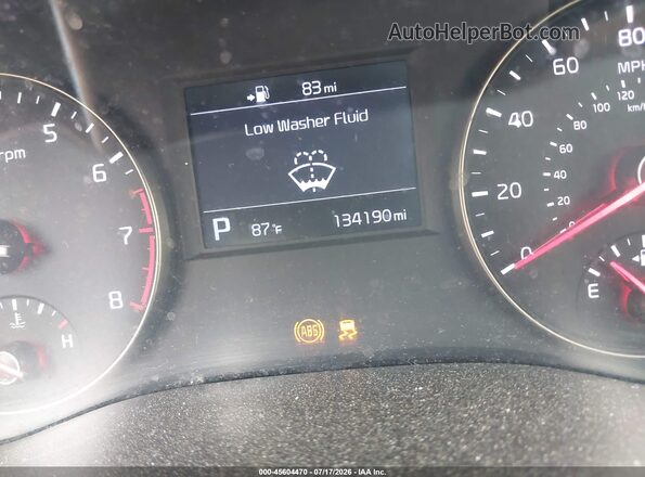 KNALB4J12H5052117 2017 KIA CADENZA Blue Rear seats view