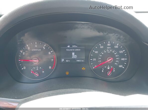 KNALB4J19H5042748 2017 KIA CADENZA Gray Հետևի նստատեղերի տեսք