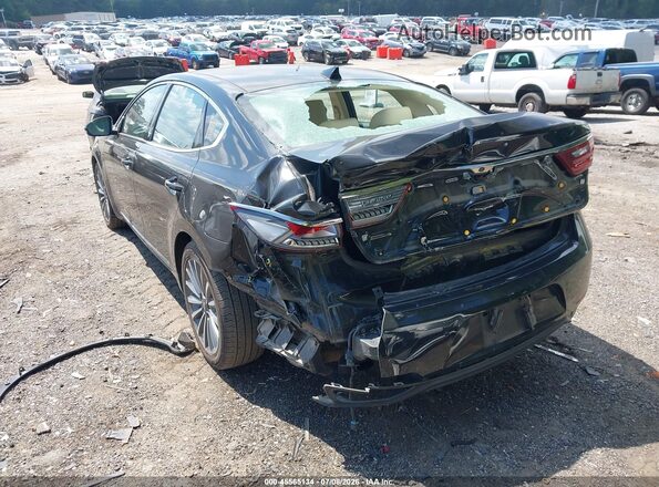KNALB4J19K5170401 2019 KIA CADENZA Black Trasero izquierdo