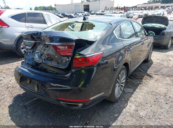 KNALB4J19K5170401 2019 KIA CADENZA Black Trasero derecho