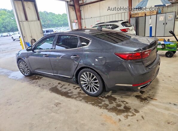 KNALC4J11H5065888 2017 KIA CADENZA Gray Հետևի ձախ