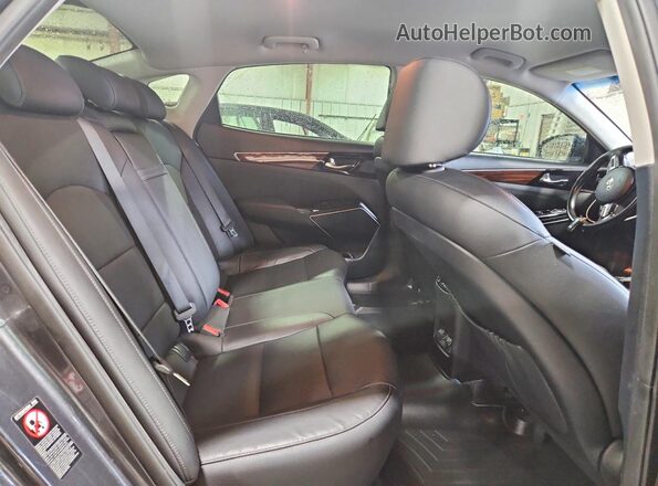 KNALC4J11H5065888 2017 KIA CADENZA Gray Հետևի նստատեղերի տեսք