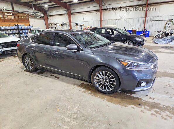 KNALC4J11H5065888 2017 KIA CADENZA Gray Առջևի աջ