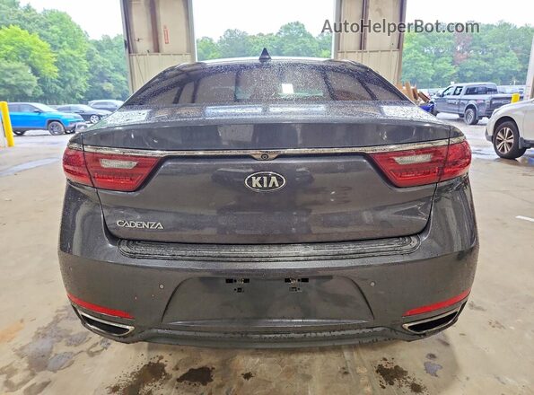 KNALC4J11H5065888 2017 KIA CADENZA Gray Հետևի տեսք