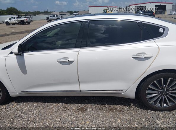 KNALC4J11J5123858 2018 KIA CADENZA White სალონის 360-გრადუსიანი ხედი