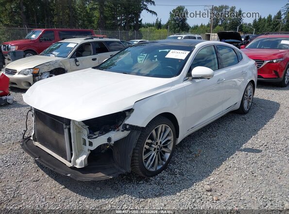 KNALC4J11L5230220 2020 KIA CADENZA White Передня ліва чверть