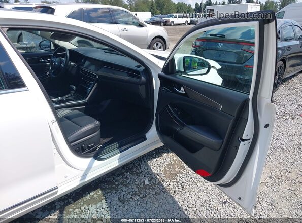 KNALC4J11L5230220 2020 KIA CADENZA White Вид салону спереду