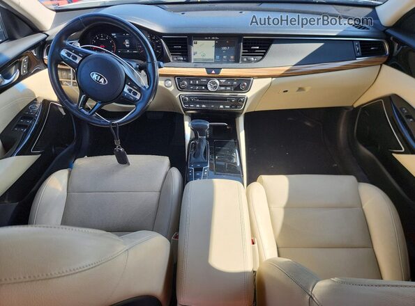 KNALC4J12H5083557 2017 KIA CADENZA White Vista del salpicadero