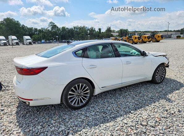 KNALC4J12H5093859 2017 KIA CADENZA White Задня права чверть