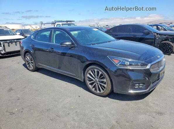 KNALC4J12K5153579 2019 KIA CADENZA Black Передня права чверть