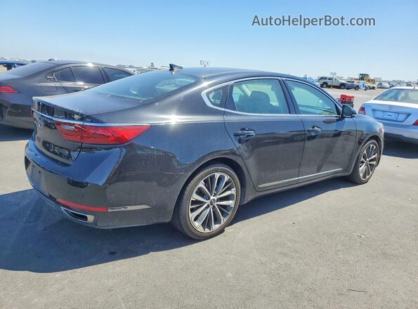 KNALC4J12K5153579 2019 KIA CADENZA Black Задня права чверть